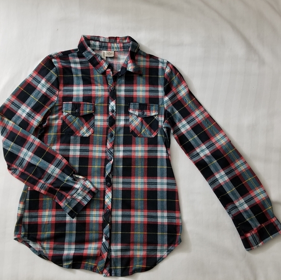 Passport Tops - Passport Long Sleeve Button Up Shirt